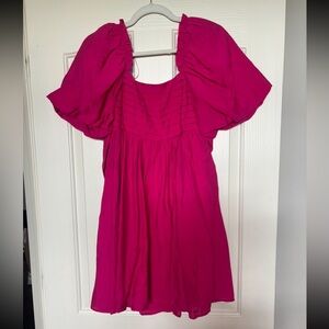 Moon River Fuchsia Dress